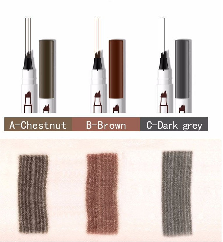 Waterproof eyebrow pencil