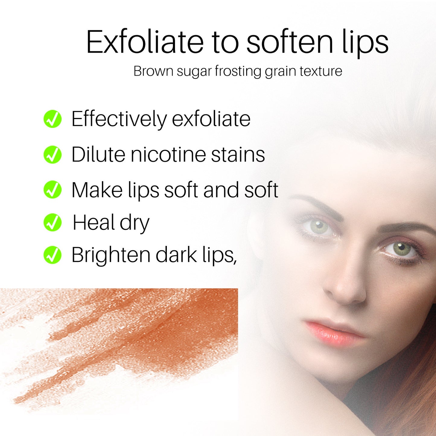 Brown sugar lip exfoliator